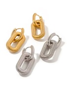 Kolczyki 2w1 ZAwieszki Spinacz Zezu jewelry