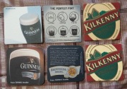 Podstawki pod piwa (Irlandia) 6szt. - cena za wszystkie