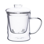 Szklanka kubek do herbaty ziół z zaparzaczem szklanym Altom Andrea 2 sztuki