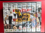 The Beatles Anthology" zestaw VHS z 1996 roku + inne