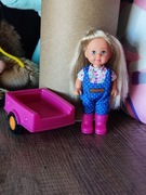 Lalka Simba Steffi Evi love Barbie farmerka z traktorem