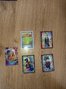 Zestaw 5 LOSOWYCH kart Lego ninjago (2017-2023)