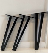 Czarne Nogi metalowe! Noga loft 40cm,Stolik kawowy