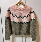 Sweter sweterek ciepły że wzorem Clockhouse