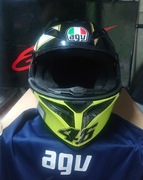 Kask AGV K3 SV Top 46 Gothic Black, używany ML 58