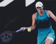 Roland Garros 2025 - autograf Madison Keys fotografia 20x25 cm