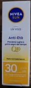 przeciwzmarszczkowy krem do twarzy NIVEA SUN UV Face Anti-Age Q10. 