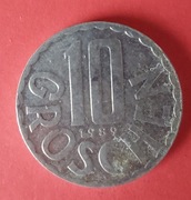 Moneta Austria 10 Groschen 1969