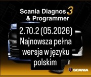 Nowa Scania SDP3 2.70.2 2026 pełna wersja w języku polskim