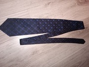 Krawat kolor granatowy 