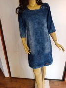 Sukienka damska jeansowa r. L | cieńki jeans