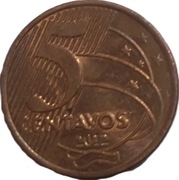 Brazylia 5 centawos z 2012 roku - OBEJRZYJ MOJĄ OFERTĘ