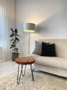 Stolik plaster drewna, kawowy, loft. Wyjątkowy