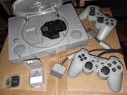 PlayStation 1 ps1 scph5500 (j) xstation 128gb NTSC/PAL oscylator
