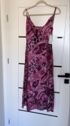 Sukienka GUESS ECO – Wzór Paisley & Panterka – Nowa z metką!