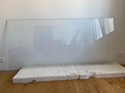 szkło hartowane do ścianki prysznicowej typ walk in 90x200 cm Grubość 1 cm