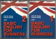 BASIC ENGLISH FOR BUSINESS 2 tomy - Patoka, Świda 2000 r. 