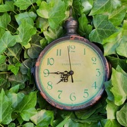 Zegar wiszący, dwustronny, 'peronowy', 'dworcowy' PARIS FRANCE