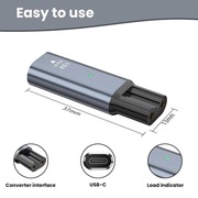 15V Adapter golarki typu C konwerter ładowania Philips Norelco One Blade 