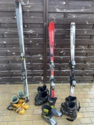 NARTY SALOMON ATOMIC Z BUTAMI KOMPLETNE WIĄZANIA OKAZJA