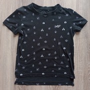 4F chłopięca koszulka w statki kosmiczne rozm.116