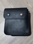 Mandatownik etui kabura na notes notatnik mandatownik czarne skórzane nowe