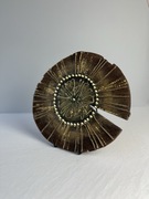 Złoty Krąg Natury-dekoracja ścienna,Handmade,Unikatowy dekor do domu