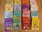 Książki Moniki Szwai tomy 1-16 z serii Klub Książki Kobiecej, wyd.2014-2015