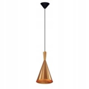 lampa wisząca miedziana złota Spotlight Vicky żyrandol loft industrialna