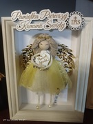 Pamiątka pierwszej komunii Świętej aniołki 