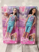 2 lalki  Barbie koszykarki hybrydy