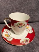 Porcelanowa filiżanka z podstawką Bareuther