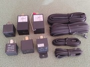 Przekażniki 12V czujniki temperatury komplet