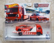Hot Wheels Premium Team Transport  _ BMW M3 E46 Eibach oraz Aero Lift _