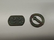 Korpusówki Legion Czechów i Słowaków 22 pułk piechoty zmech  1939 rok 