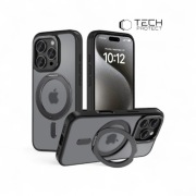 Etui iPhone 16 Pro Max, Tech-Protect, Airstand 360, ring, wojskowe