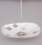 Lampa wisząca New Look Pop-Art Mid-Century Vintage PRL Napako