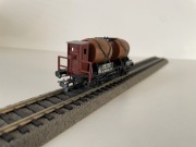 Wagon towarowy beczki h0 Piko