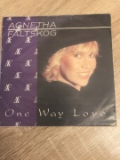 Agnetha Faltskog - One Way Love./ Turn The World Around. Winyl,7.