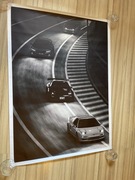 Plakat samochodowy / wydruk na płótnie / 50 cm x 70 cm / nowy