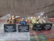 Figurki żołnierzyków uszkodzone 
