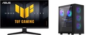 Komputer do gier Ryzen 7 5700X RTX 5060 32GB 1TB Win11 + Monitor ASUSGaming
