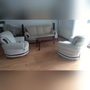 Komplet wypoczynkowy.