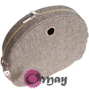 Naturalny organizer do Obag MOON LIGHT struktura skalisty piasek wkład OMAY