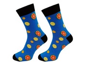 Skarpety Skarpetki Męskie Kolorowe Śmieszne Bawełniane Wysokie Wzory 