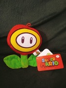 Red Fire Flower czerwony ognisty kwiat Nintendo Mario Bros 