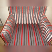 Elegancki fotel do salonu. Materiał Romo z UK