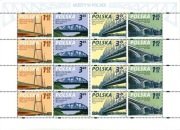 Polska - Ark 4223-26, Mosty w Polsce