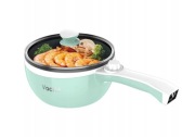 Vocha Mini Elektryczny Garnek Hot Pot 1,5 l Zielony Wielofunkcyjny