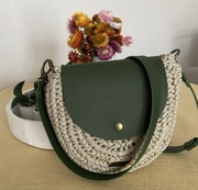 Torebka Jodełka z przędzy poliestrowej